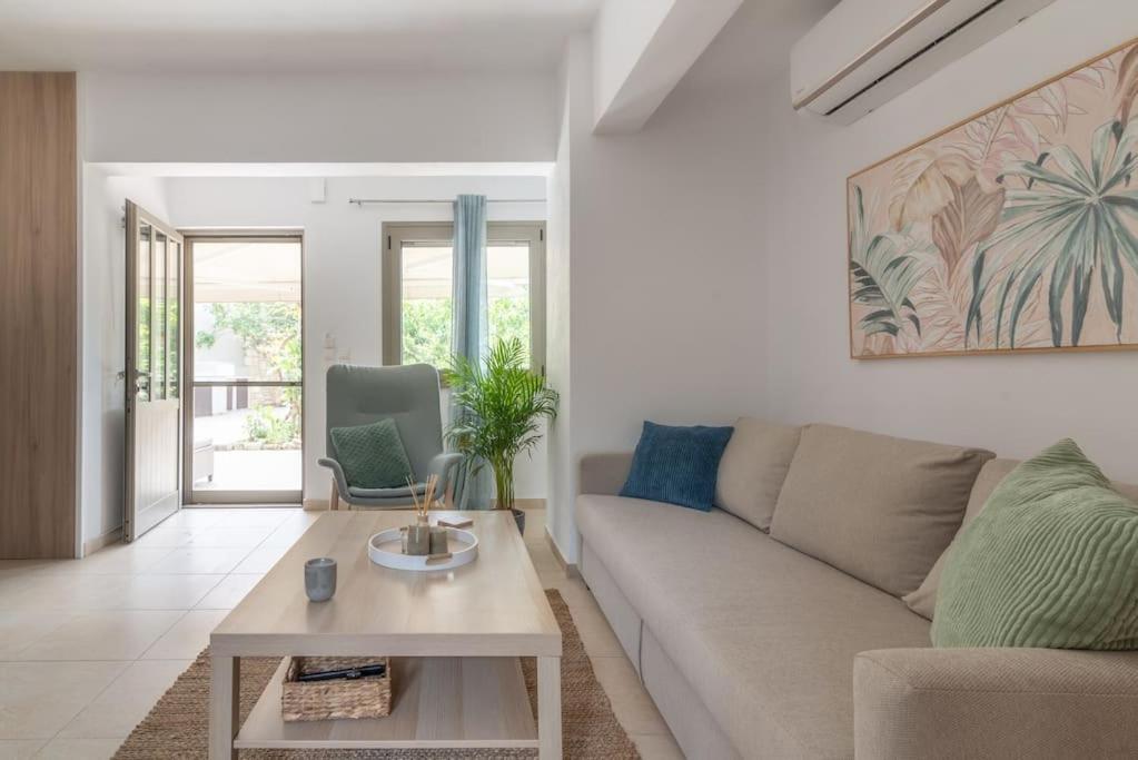 Citrea Stylish House With Garden Near Beach Heraklion  Luaran gambar